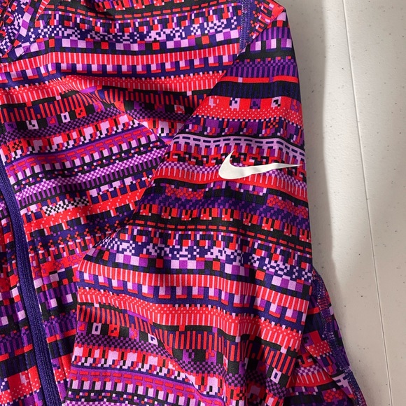 Nike Pro Hyperwarm Running  Women's Half Zip Pullover Thumb Holes Size Large - Picture 9 of 12